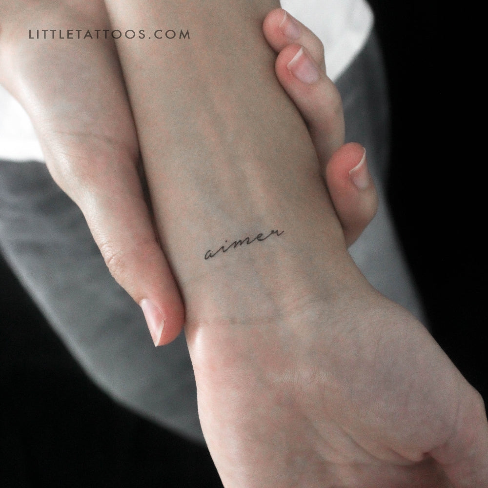 Aimer Temporary Tattoo - Set of 3