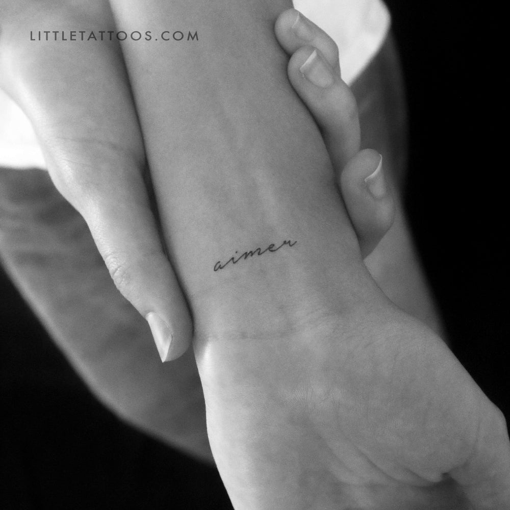 Aimer Temporary Tattoo - Set of 3