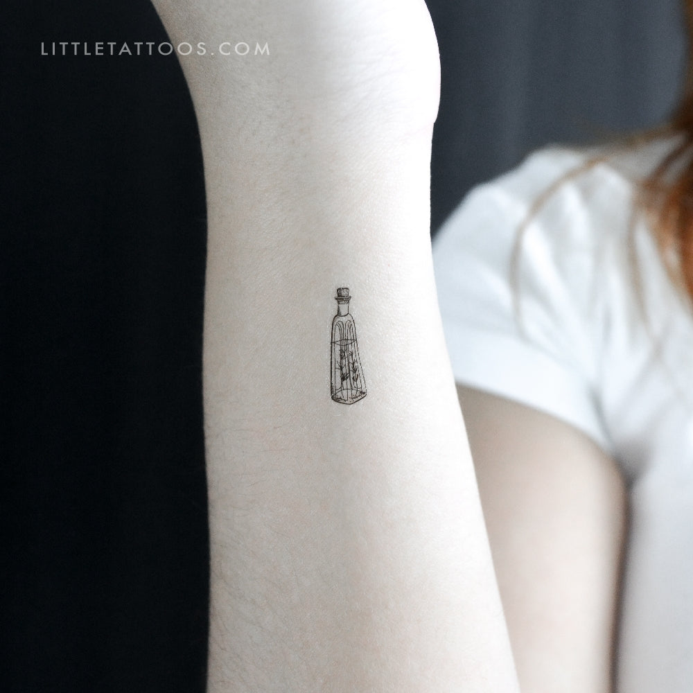 Olive Oil Temporary Tattoo - Set of 3