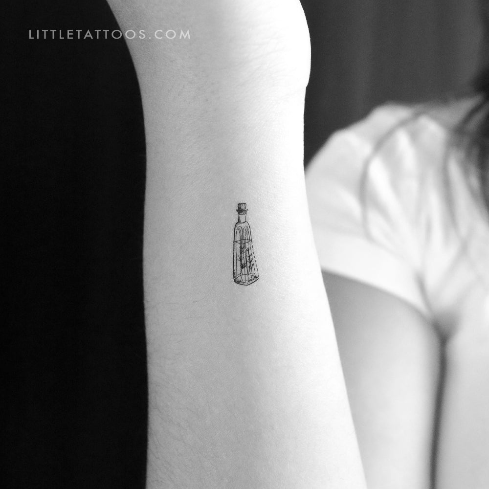 Olive Oil Temporary Tattoo - Set of 3