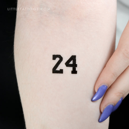 24 Temporary Tattoo - Set of 3