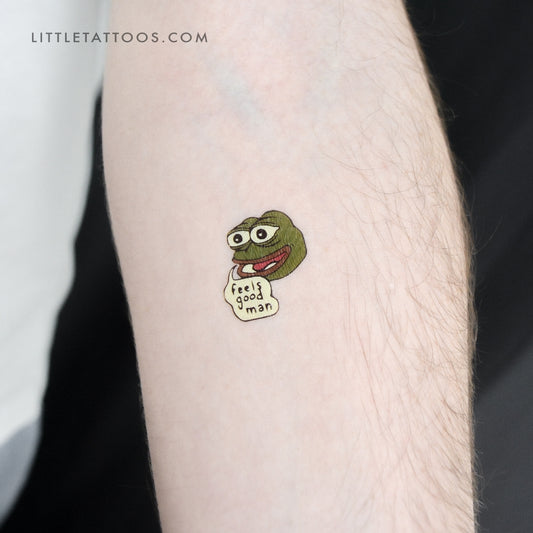 Tatuaje temporal de Pepe - Juego de 3