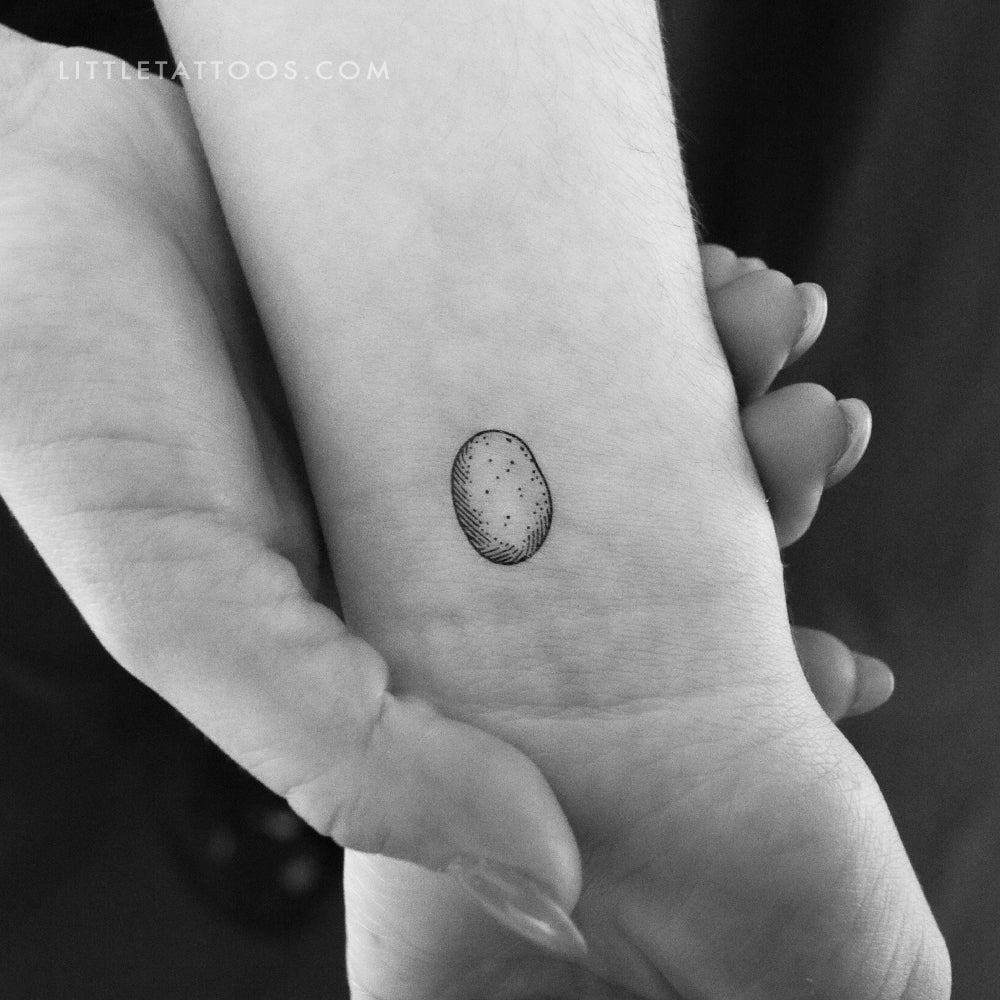 Tatuaje temporal de patata - Juego de 3