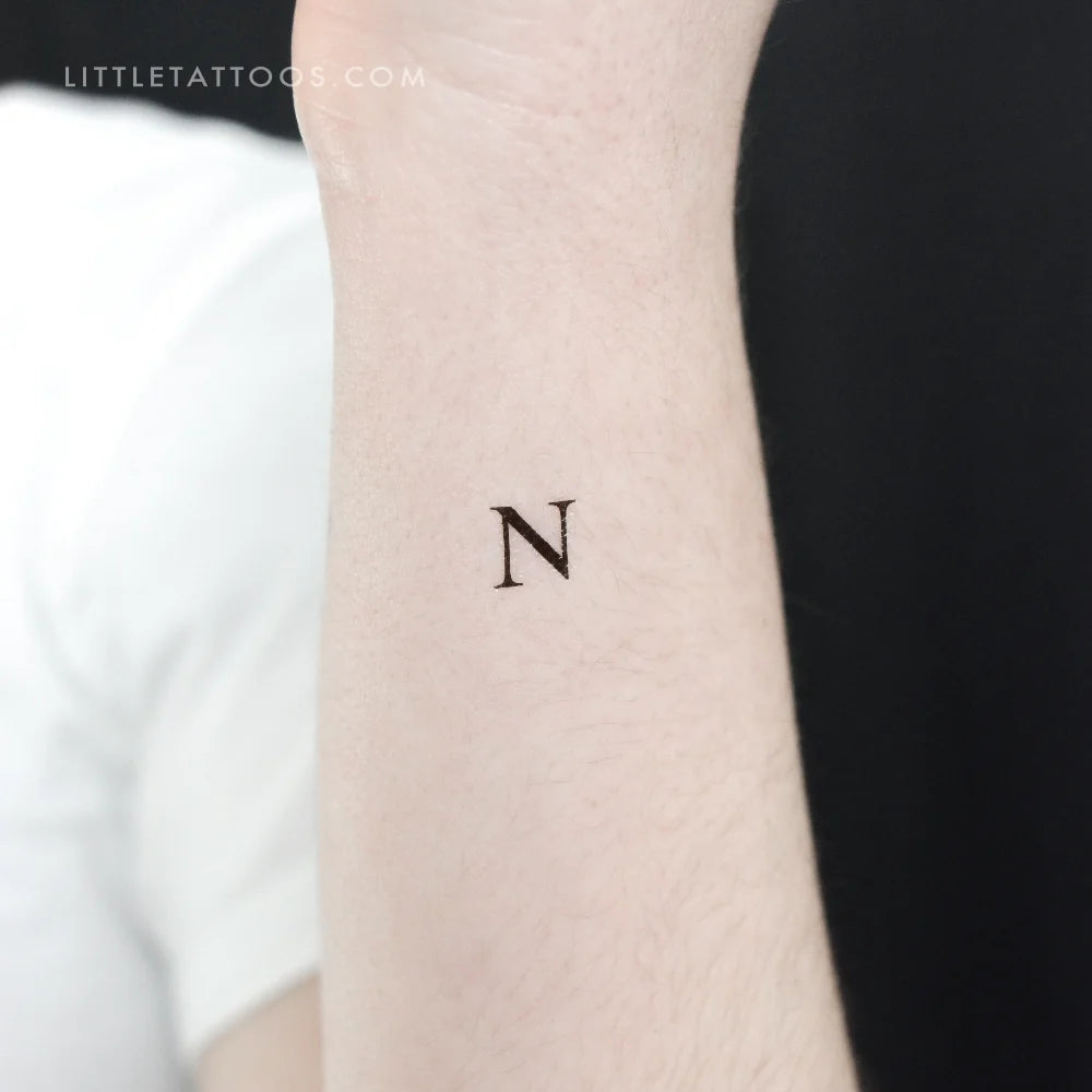 Uppercase Nu Temporary Tattoo - Set of 3
