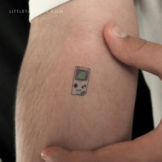 Tatuaje temporal de Game Boy - Juego de 3