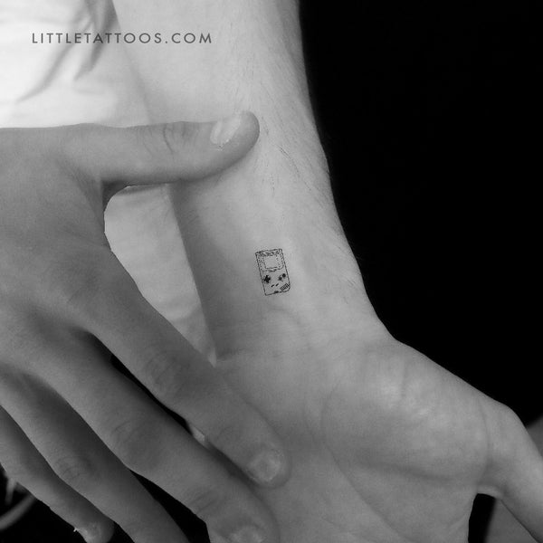 Little Game Boy Temporary Tattoo - Set of 3