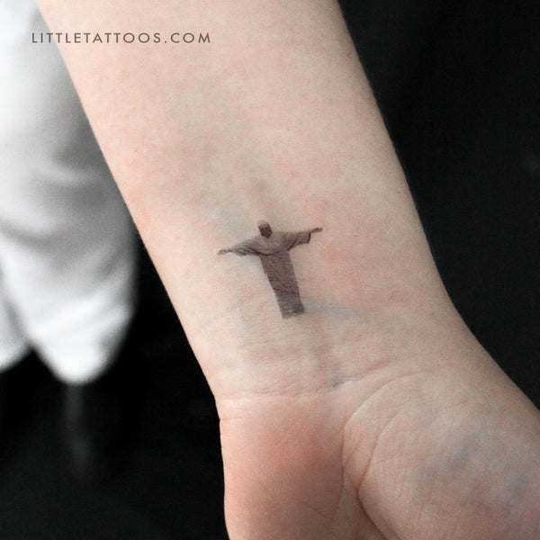 Christ The Redeemer Temporary Tattoo - Set of 3