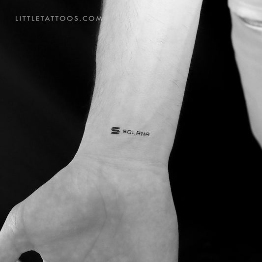 Solana Temporary Tattoo - Set of 3