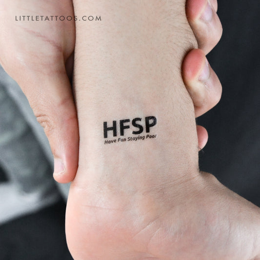 Tatuaje temporal HFSP - Juego de 3