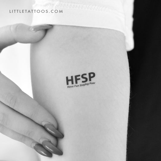 Tatuaje temporal HFSP - Juego de 3