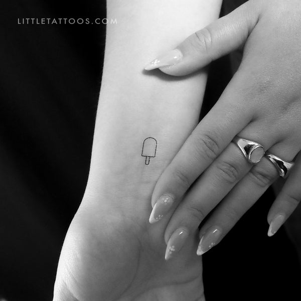 Ice Pop Temporary Tattoo - Set of 3