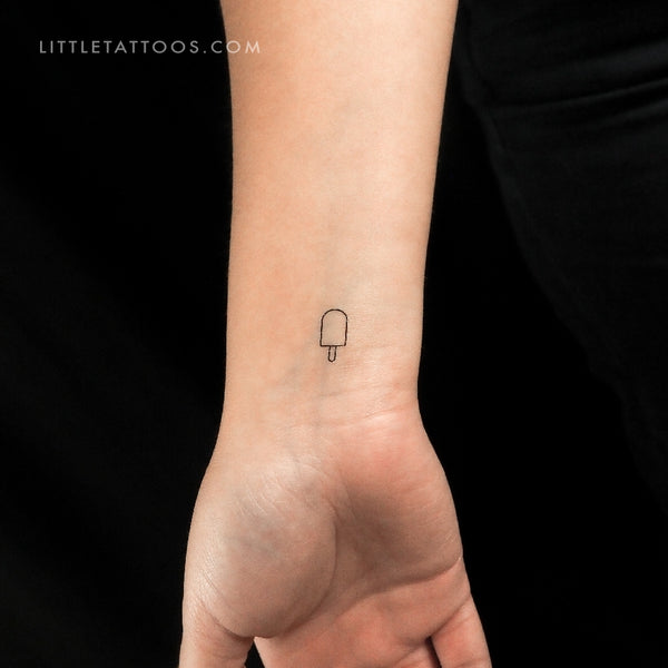 Ice Pop Temporary Tattoo - Set of 3