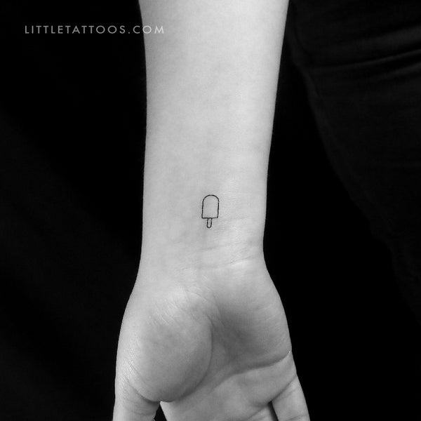 Ice Pop Temporary Tattoo - Set of 3