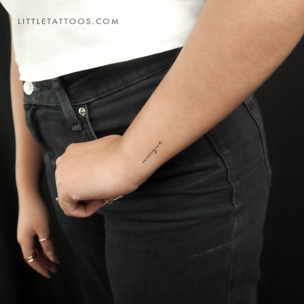 Unique Temporary Tattoo - Set of 3