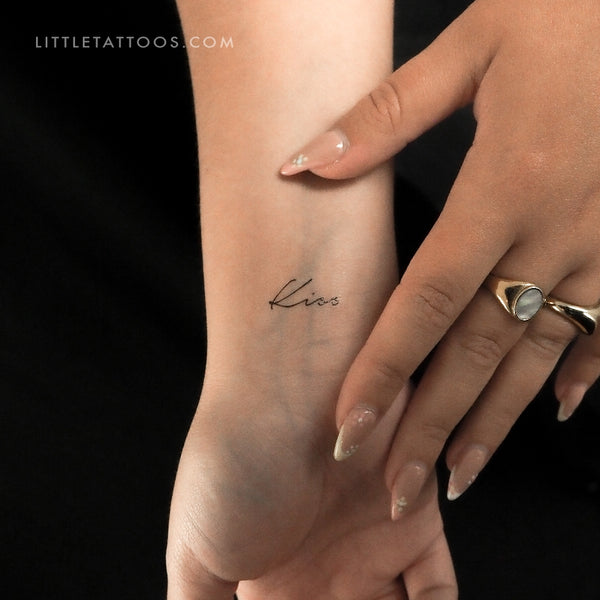 Kiss Temporary Tattoo - Set of 3