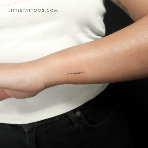 Aimer Temporary Tattoo - Set of 3