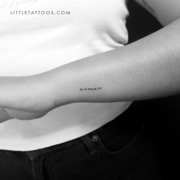 Aimer Temporary Tattoo - Set of 3