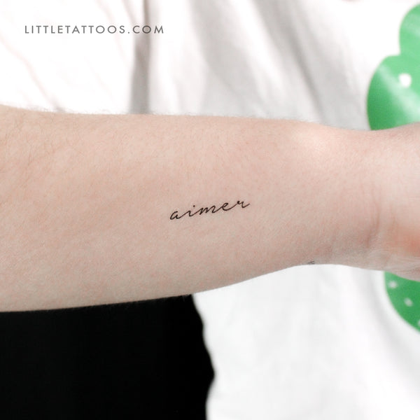 Aimer Temporary Tattoo - Set of 3