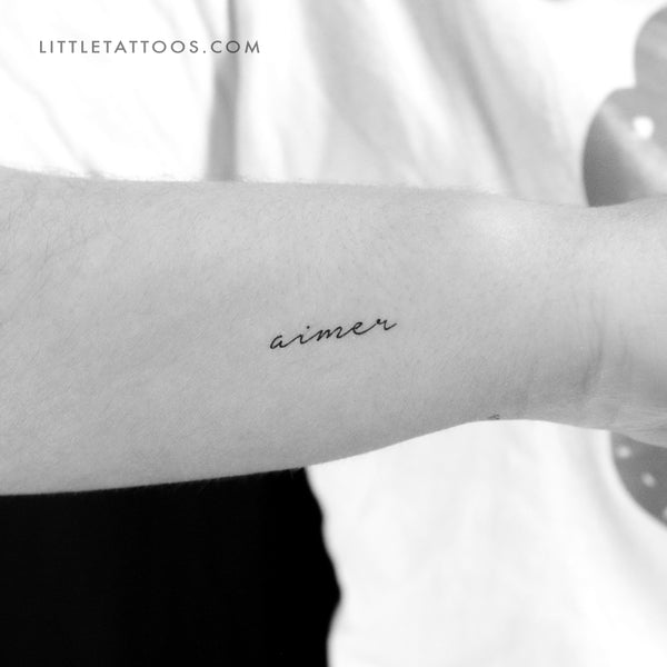 Aimer Temporary Tattoo - Set of 3