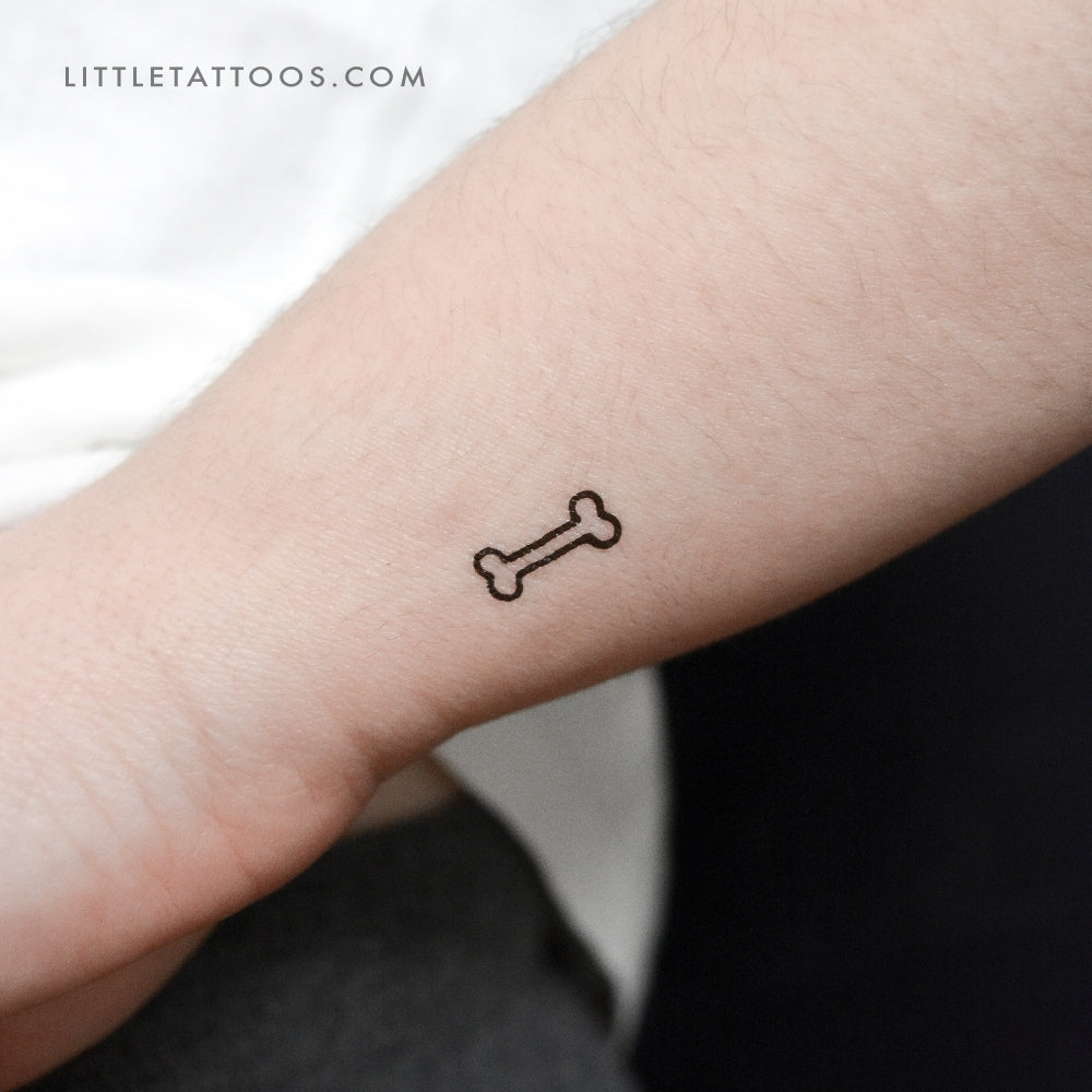 Little Bone Temporary Tattoo - Set of 3