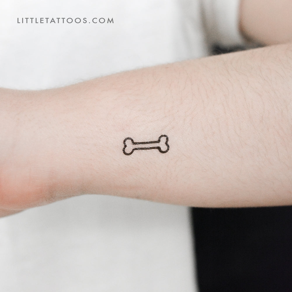 Little Bone Temporary Tattoo - Set of 3