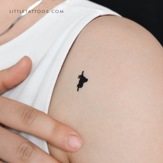 Tatuaje temporal de koala pequeño - Juego de 3