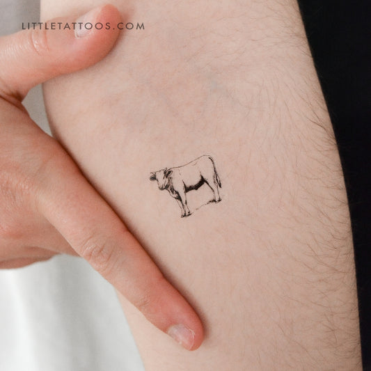 Ox Temporary Tattoo - Set of 3