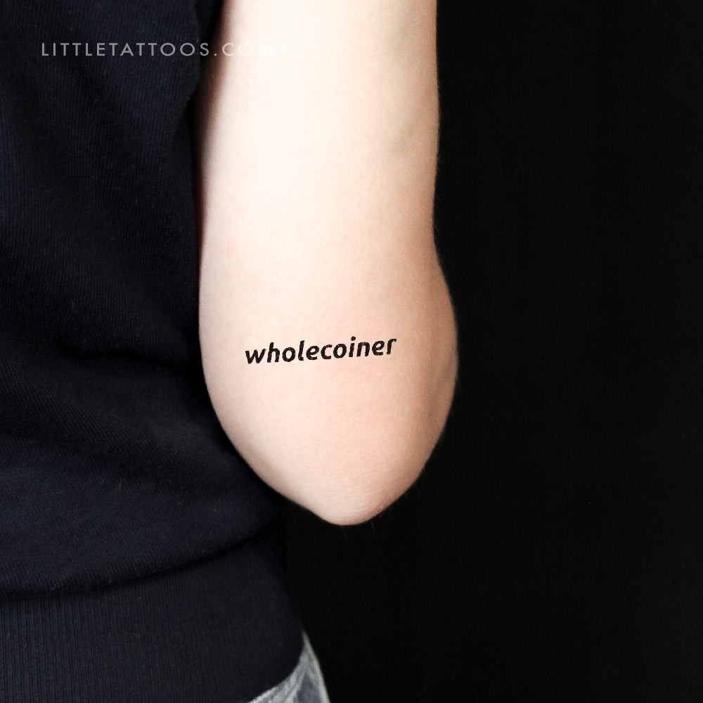 Tatuaje temporal Wholecoiner - Juego de 3