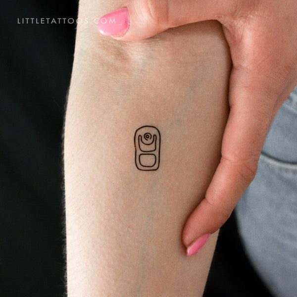 Can Tab Temporary Tattoo - Set of 3