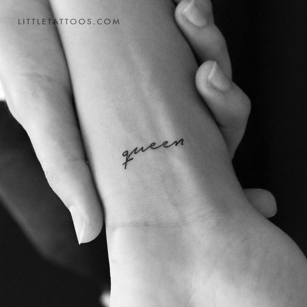 Queen Temporary Tattoo - Set of 3