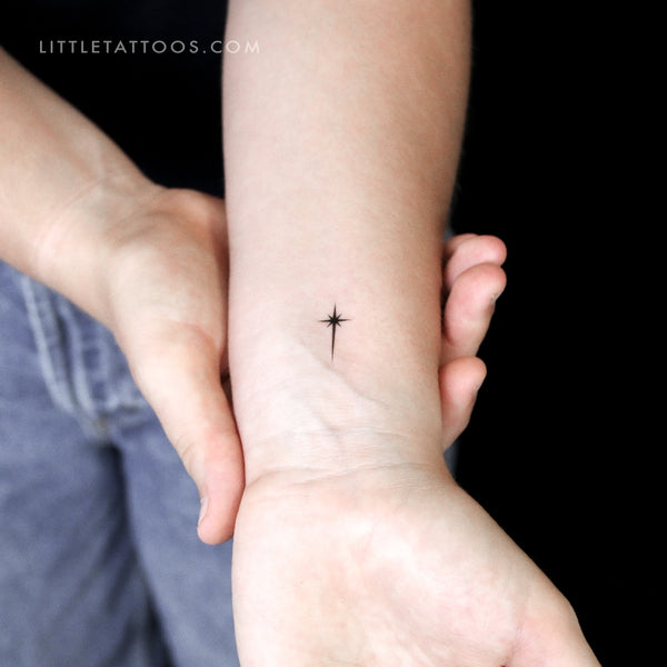 Star of Bethlehem Temporary Tattoo - Set of 3