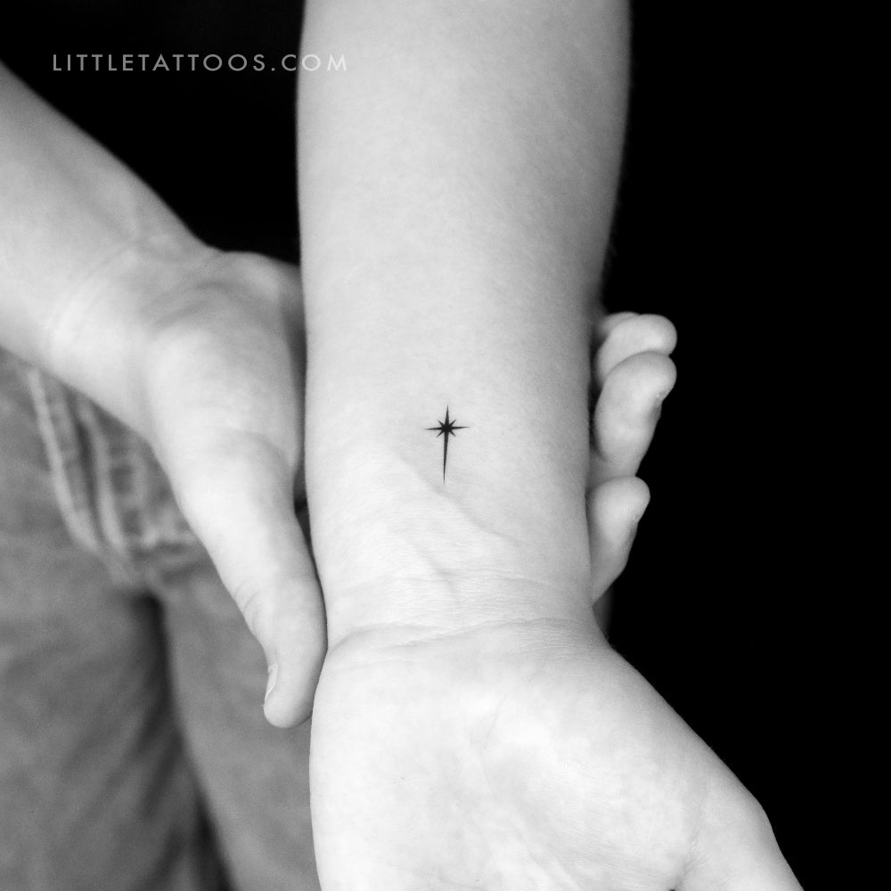 Star of Bethlehem Temporary Tattoo - Set of 3