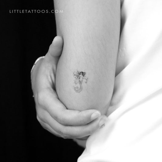 Tatuaje temporal de sirena - Juego de 3