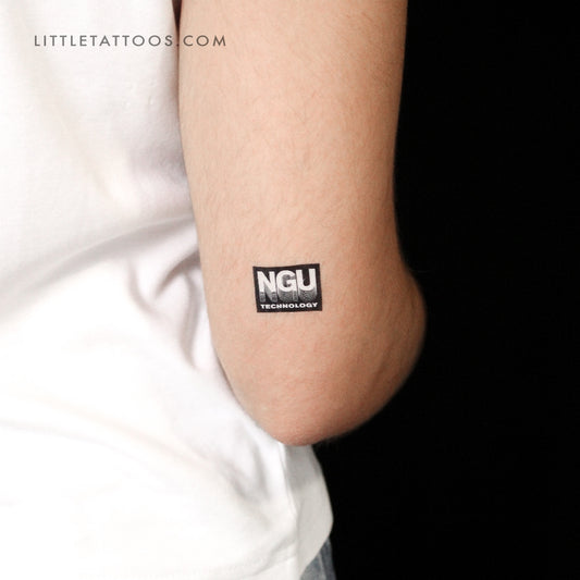 Tatuaje temporal de tecnología NGU - Juego de 3
