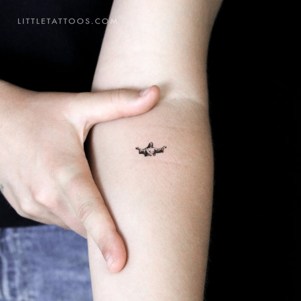 Jesus Temporary Tattoo - Set of 3