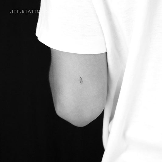 Minimalist Feather Temporary Tattoo - Set of 3