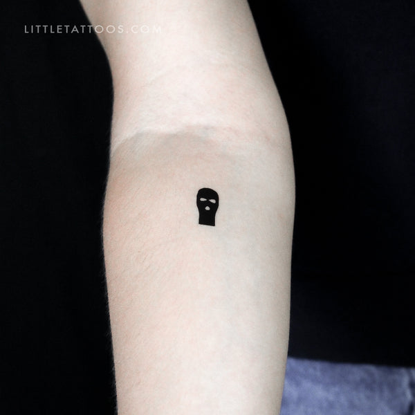 Balaclava Temporary Tattoo - Set of 3