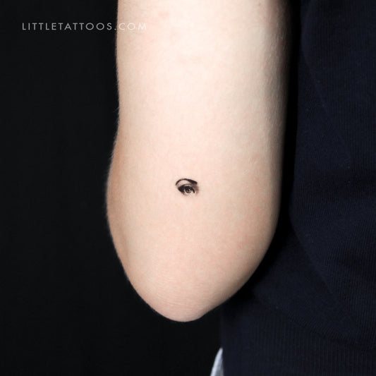 Tatuaje temporal de ojo de mujer - Juego de 3