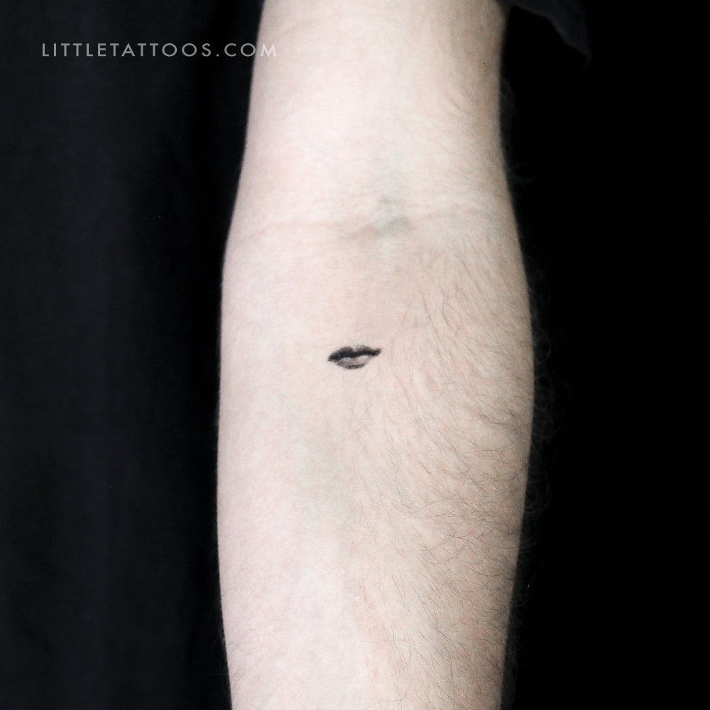 Tatuaje temporal de boca - Juego de 3