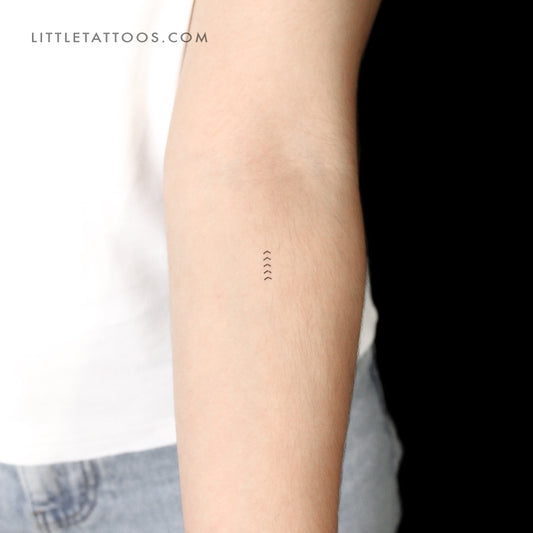 Tiny Liam Payne Tribute Temporary Tattoo - Set of 3