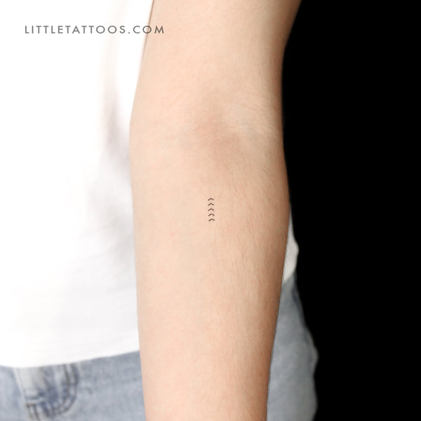 Tiny Liam Payne Tribute Temporary Tattoo - Set of 3