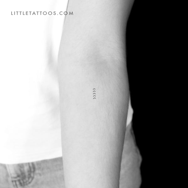 Tiny Liam Payne Tribute Temporary Tattoo - Set of 3