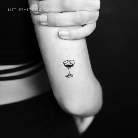 Tatuaje temporal de Little Espresso Martini (juego de 3)