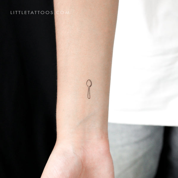 Little Spoon Temporary Tattoo - Set of 3