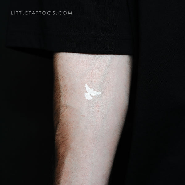 White Dove Temporary Tattoo - Set of 3