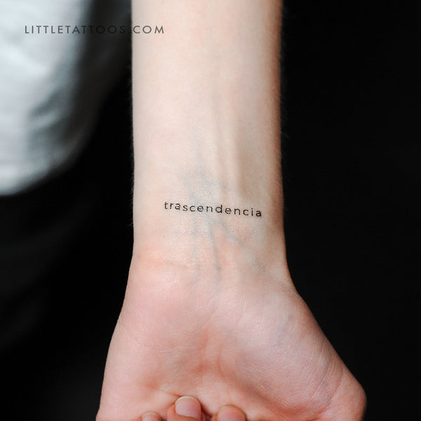 Trascendencia Temporary Tattoo - Set of 3