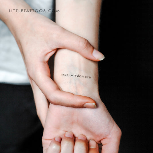 Trascendencia Temporary Tattoo - Set of 3