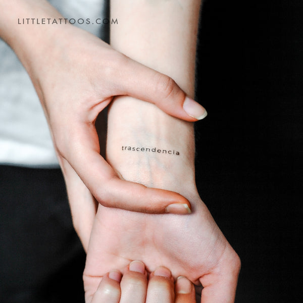 Trascendencia Temporary Tattoo - Set of 3