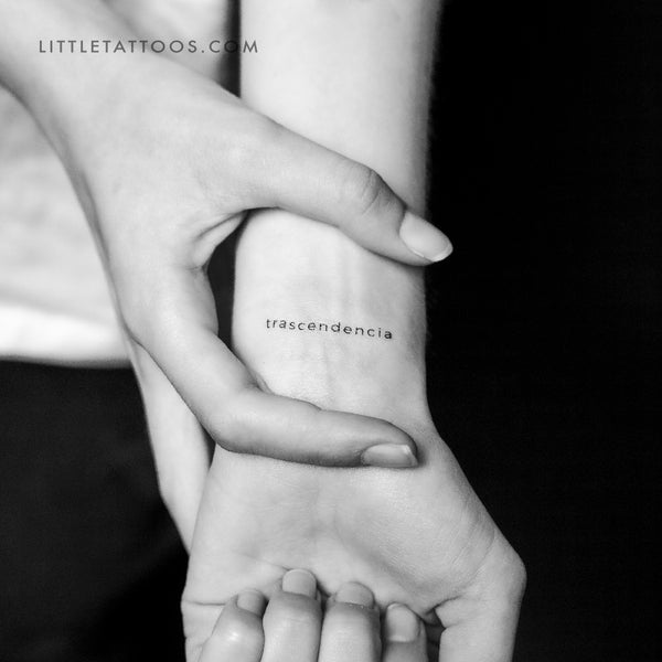 Trascendencia Temporary Tattoo - Set of 3