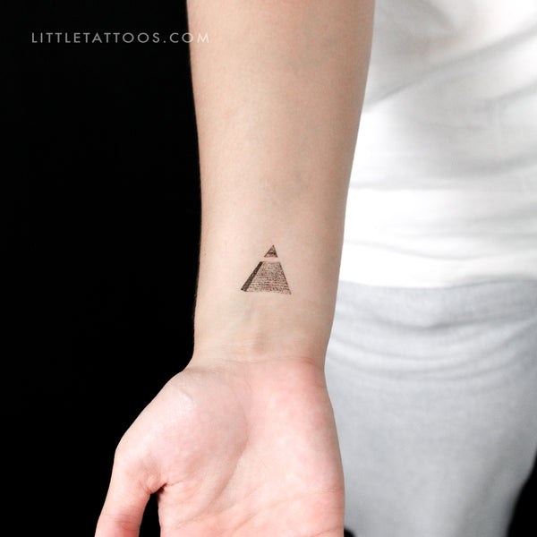 The Eye Of Providence Temporary Tattoo - Set of 3